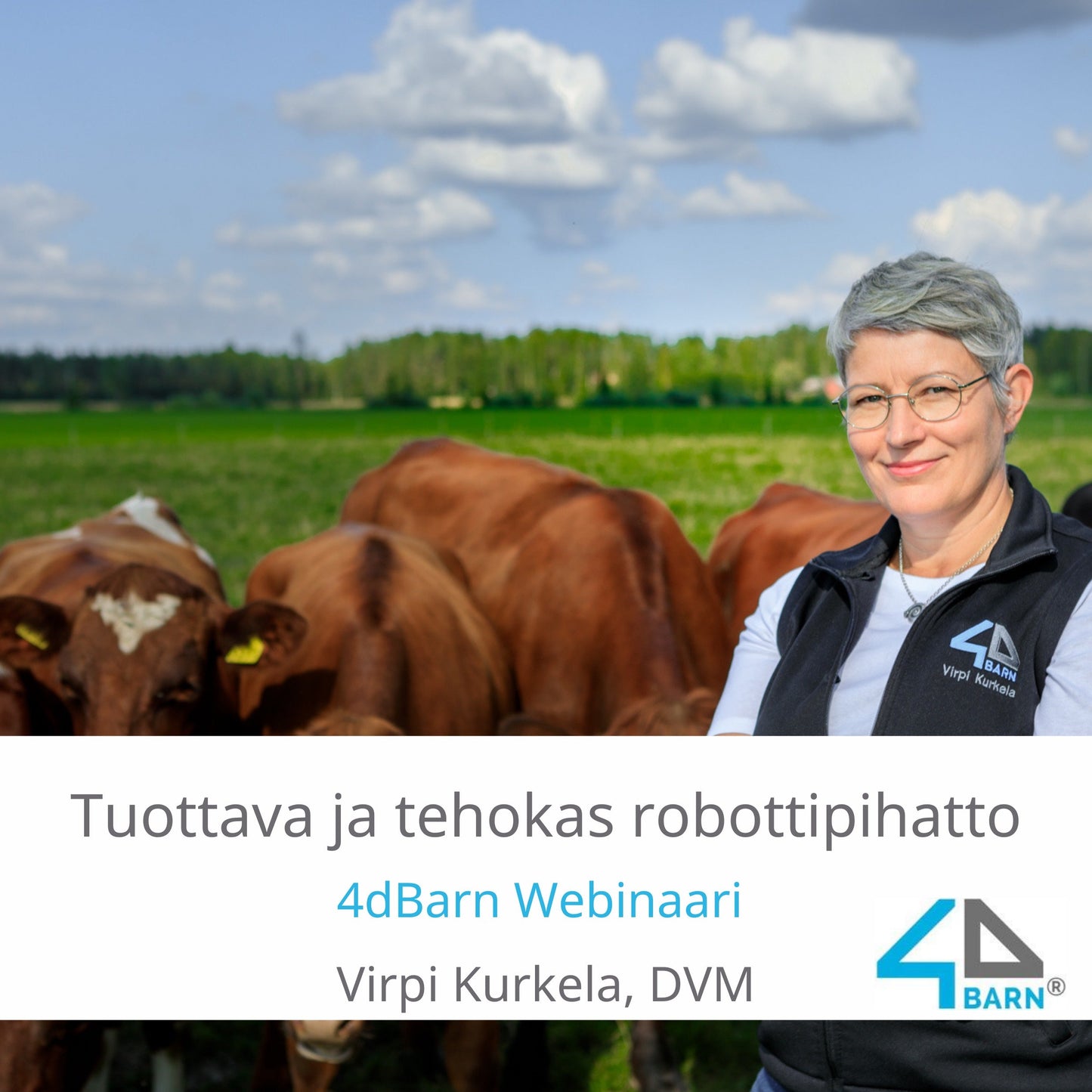 Tuottava ja tehokas robottipihatto