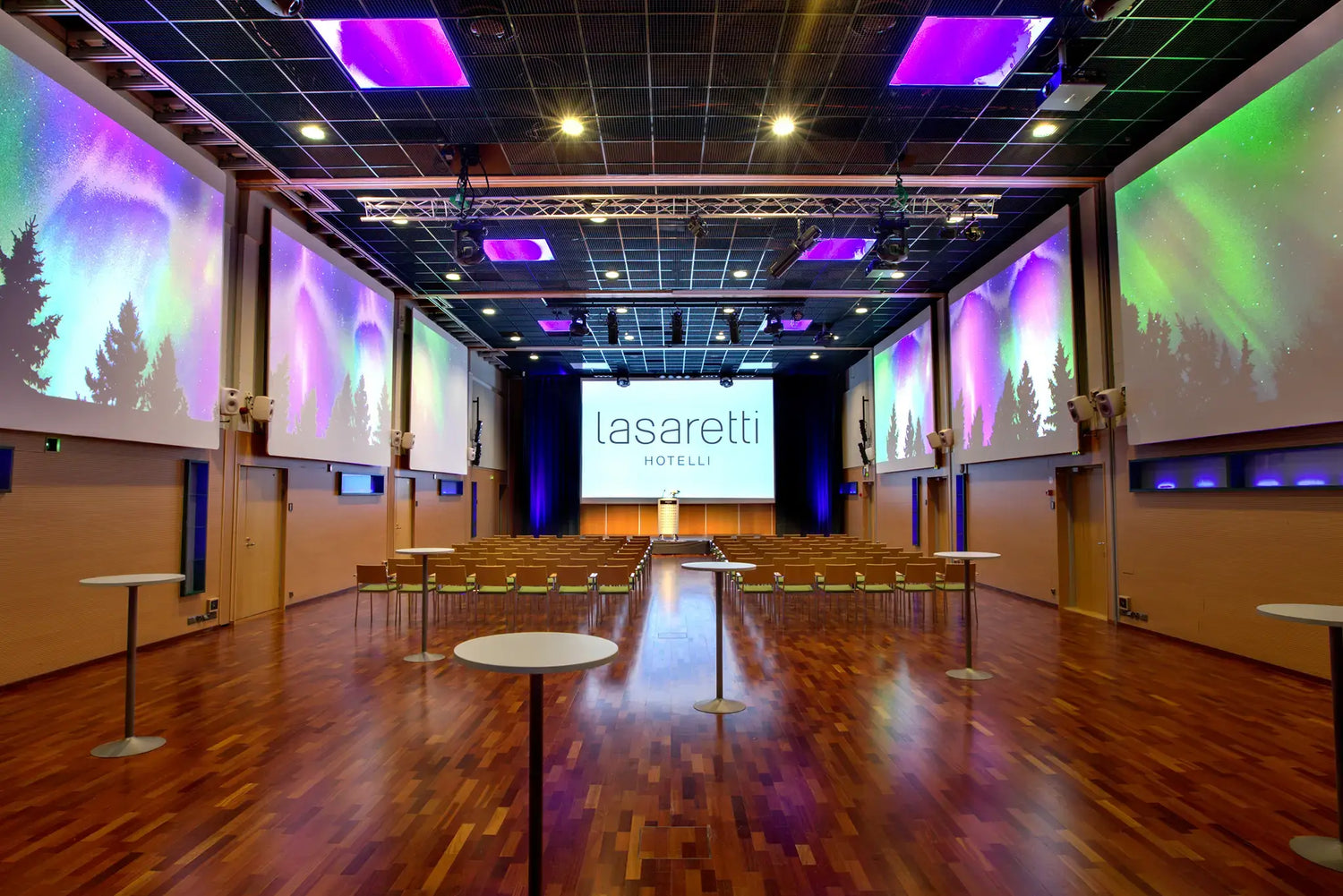 Hotel Lasaretti meeting hall.